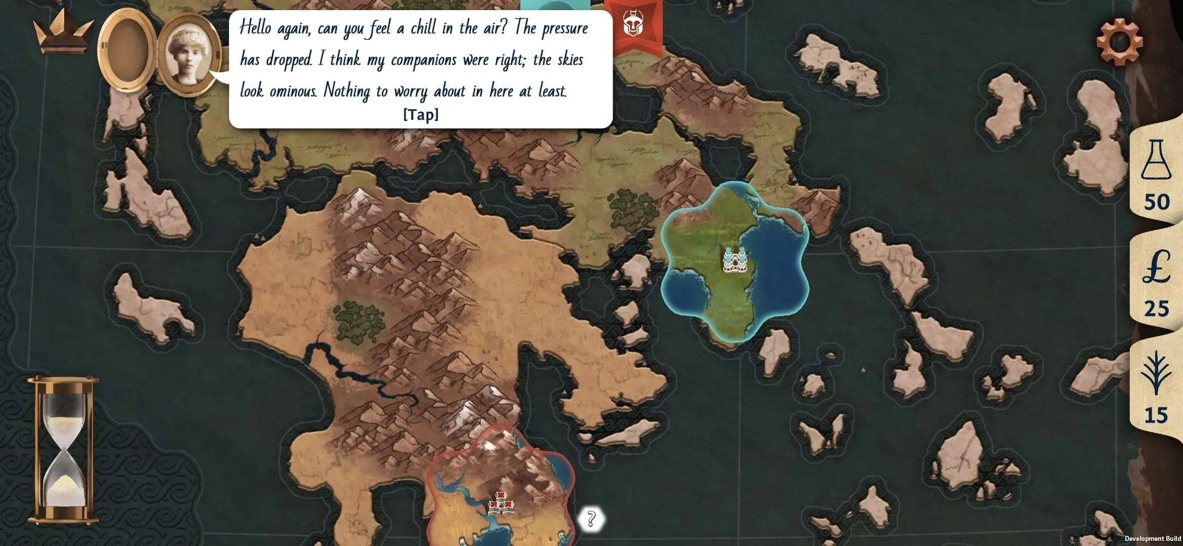 Screenshot einer Ozymandias Schlachtszene