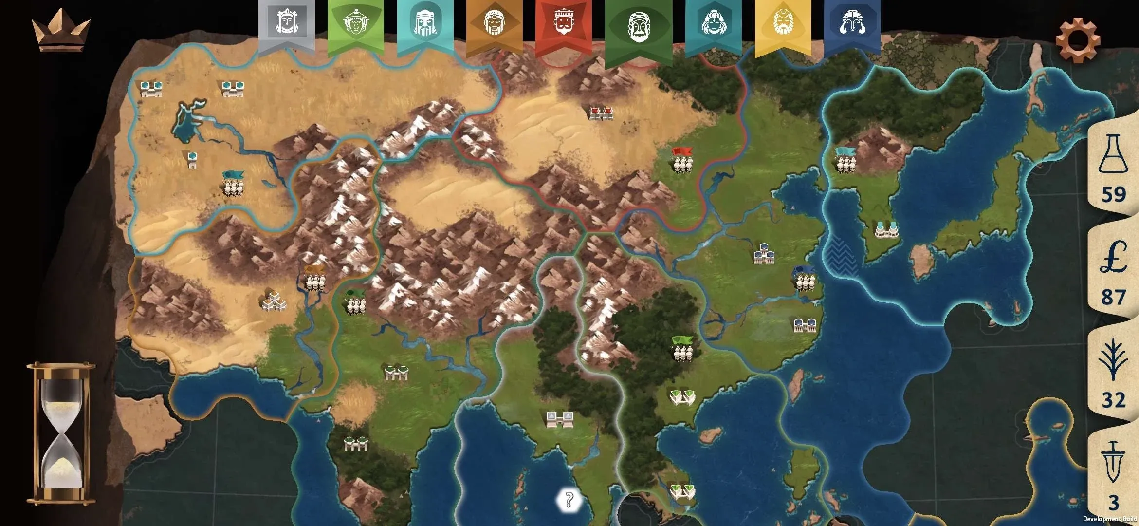 Screenshot 3 Ozymandias taktische Karte