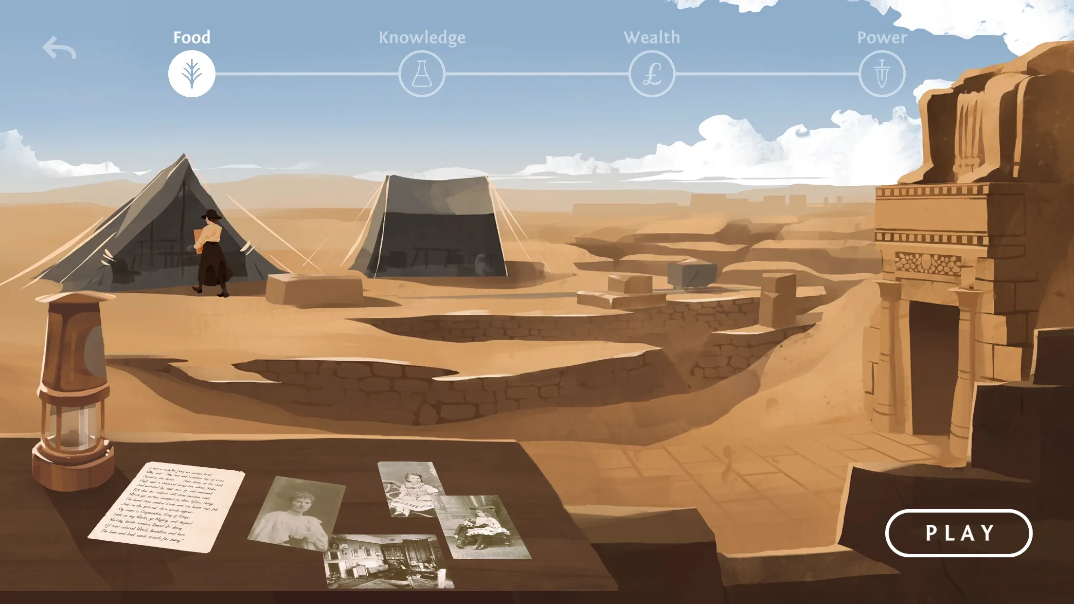 Screenshot 6 Ozymandias Stadtaufbau